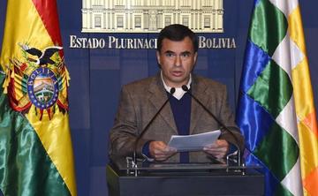 El ministro de la Presidencia, Juan Ramón Quintana.