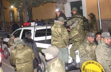 Policía envía contingente preventivo al límite interdepartamental con Oruro