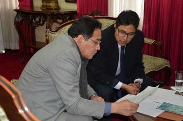 Fiscal del Estado recibe croquis para ubicar el paradero de Marcelo