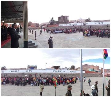 En el Campo Marte participaron 10 kinders.
