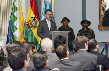 El representante de la Oficina de Naciones Unidas Contra la Droga y el Delito, Antonino De Leo.