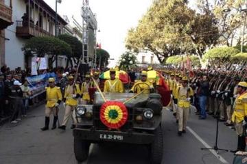 Llegaron a Sucre restos de soldados