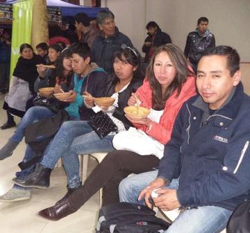 El momento de degustar el sabor de su preferencia.