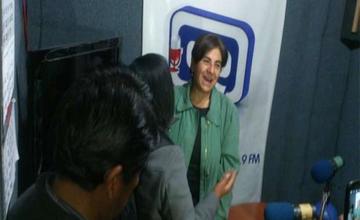 Recibió el cariño y apoyo de sus compañeros de audiencia.