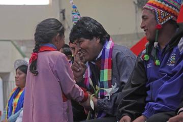 Morales dará recursos para los proyectos potosinos