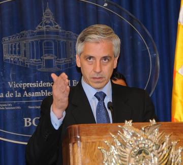 Álvaro García Linera.