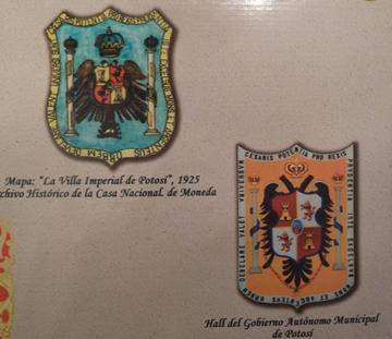 La heráldica será exhibida en Sucre