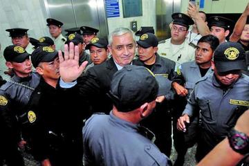 Otto Pérez Molina va a  prisión hasta esperar su juicio en Guatemala