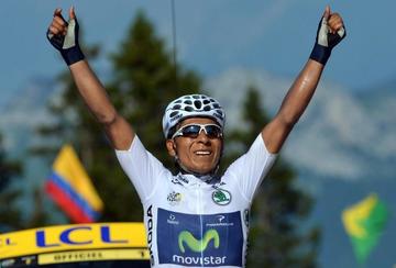 Quintana queda entre los cinco en la Vuelta a España