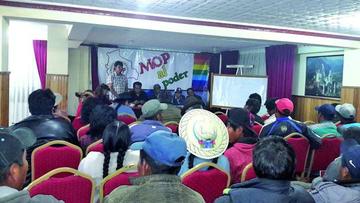 MOP confirma su rechazo al estatuto autonómico