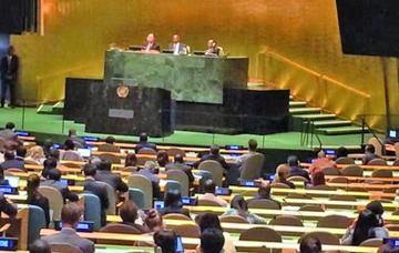 La Asamblea General de la Organización de Naciones Unidas.