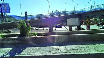 A los pies de este puente se desarrollará el encuentro del pueblo potosino.
