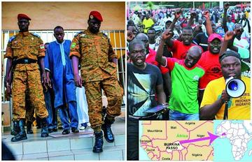 Golpe de Estado frena transición democrática de Burkina Faso