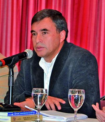 El ministro de la presidencia Juan Ramón de la Quintana.