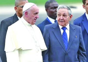 Papa: el acercamiento entre Cuba y EE.UU. es un ejemplo