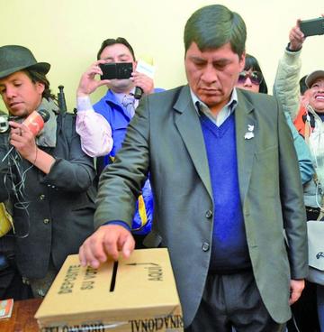 Juan Carlos Cejas Gobernador de Potosí