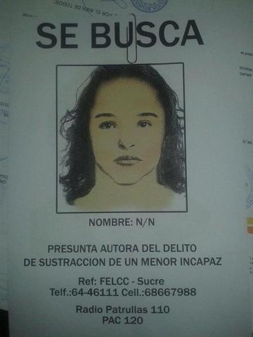 La policía está detrás de la mujer plagiadora. Gentileza