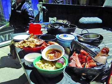 Confiscan alimentos oliscados y putrefactos de restaurantes