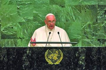 Francisco pide en la ONU acabar privilegios de algunos países