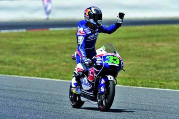Bastianini es el más rápido en el GP de Aragón de Moto3