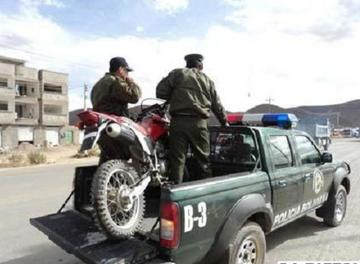 Cable suelto en La Paz mata a comandante policial de la zona sur