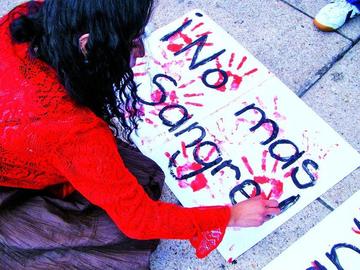 Hasta ahora más de 70 mujeres fueron víctimas de feminicidio