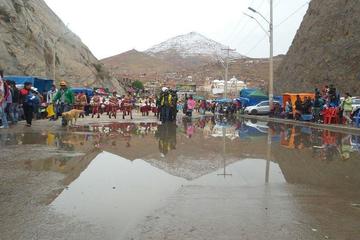 El entusiasmo y la devoción vencieron al clima. Foto: El Potosí