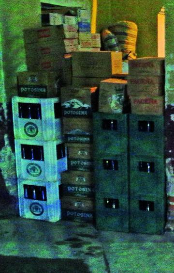Destruirán  las bebidas incautadas sin registro