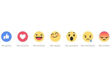 "Reactions" de Facebook funciona desde mañana en España e Irlanda 