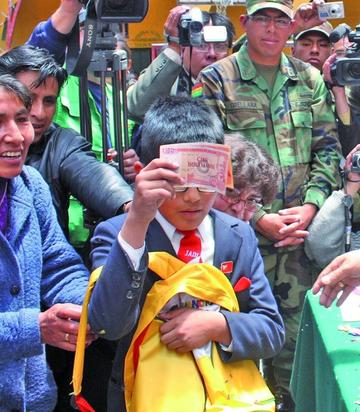 Pago del bono Juancito Pinto será desde el 16