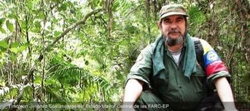 El máximo jefe de las FARC, Rodrigo Londoño Echeverri. APG.