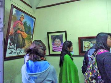 Exponen arte por San Lucas, el patrono de los pintores
