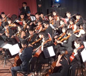 Se vivió el recital  de dos orquestas