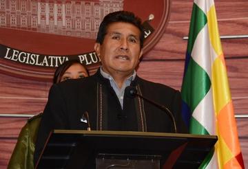 Eugenio Rojas expresidente de la Cámara de Senadores.