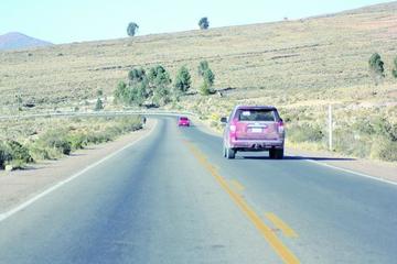 El tráfico vehicular fue normal a Sucre