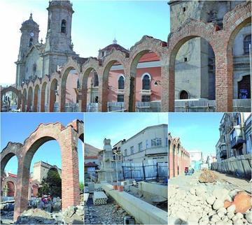 Las obras se paralizaron.