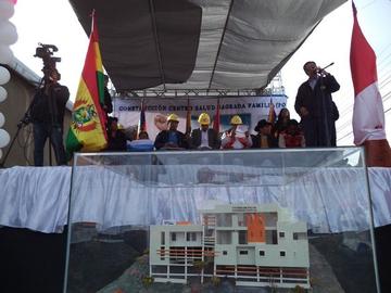 La maqueta de esta infraestructura fue presentada ayer.