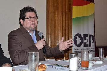 El vocal José Luis Exceni dijo que se espera tener listo y aprobarlo el calendario electoral hoy.