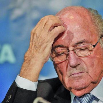 El estrés enferma Blatter