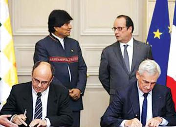 Bolivia sella pactos con Francia y compra radares por € 200 MM