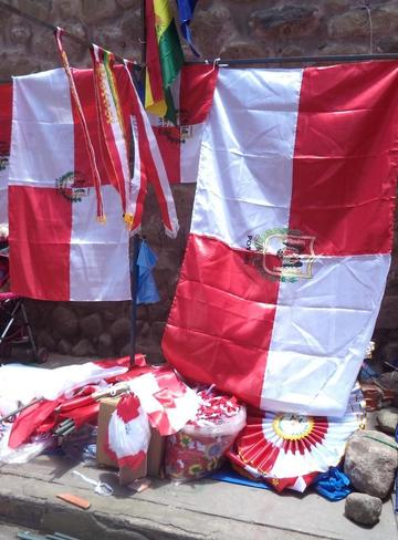 Se vende el símbolo en diferentes lugares.