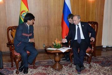 Morales y Putin hablarán el 24 de noviembre del centro nuclear