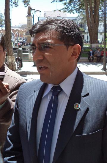 El fiscal Antonio Leniz en declaraciones a el Potosí.