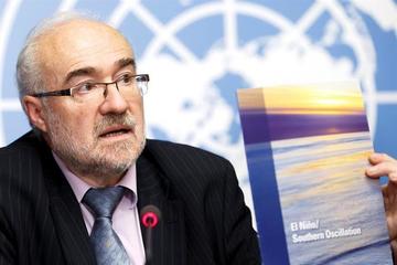 El secretario general de la Organización Mundial de la Meteorología (OMM), Michel Jarraud.