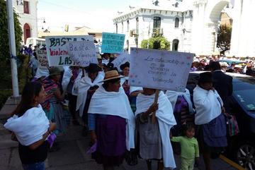 Marchas en el país por el Día Internacional de la Eliminación de la Violencia contra la Mujer