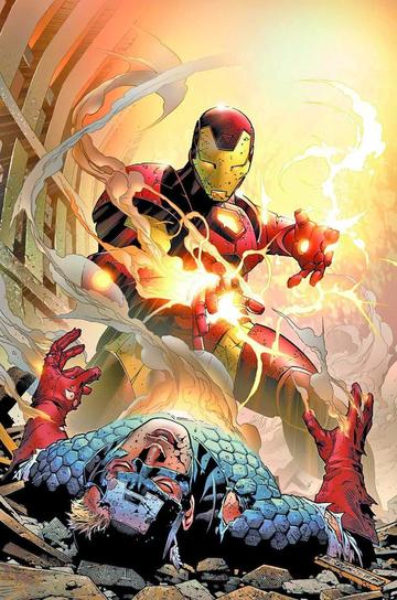 Sale adelanto de Iron Man vs Capitán América