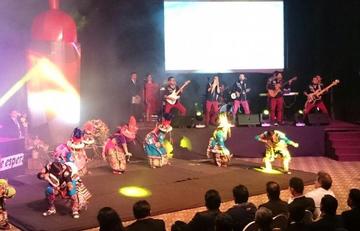 La música de Potosí estuvo presente con una canción de María Juana. Foto: José Gutiérrez