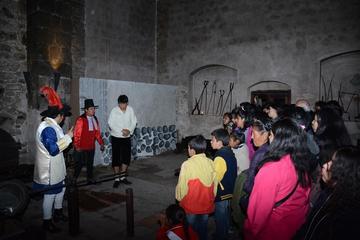 La escena del escape de los esclavos.