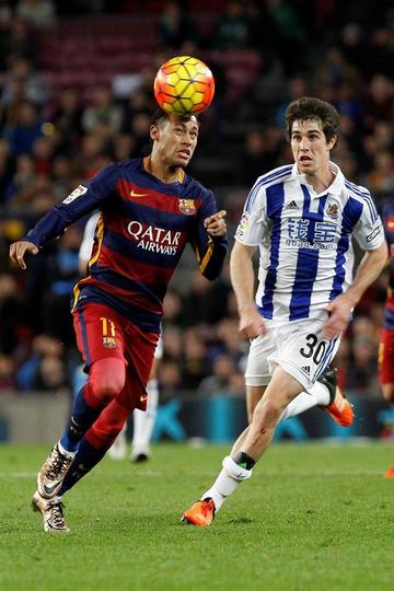 Barcelona golea a Real Sociedad