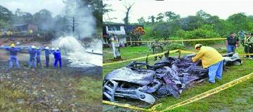 Identificación de cadáveres tardará y YPFB repara el ducto